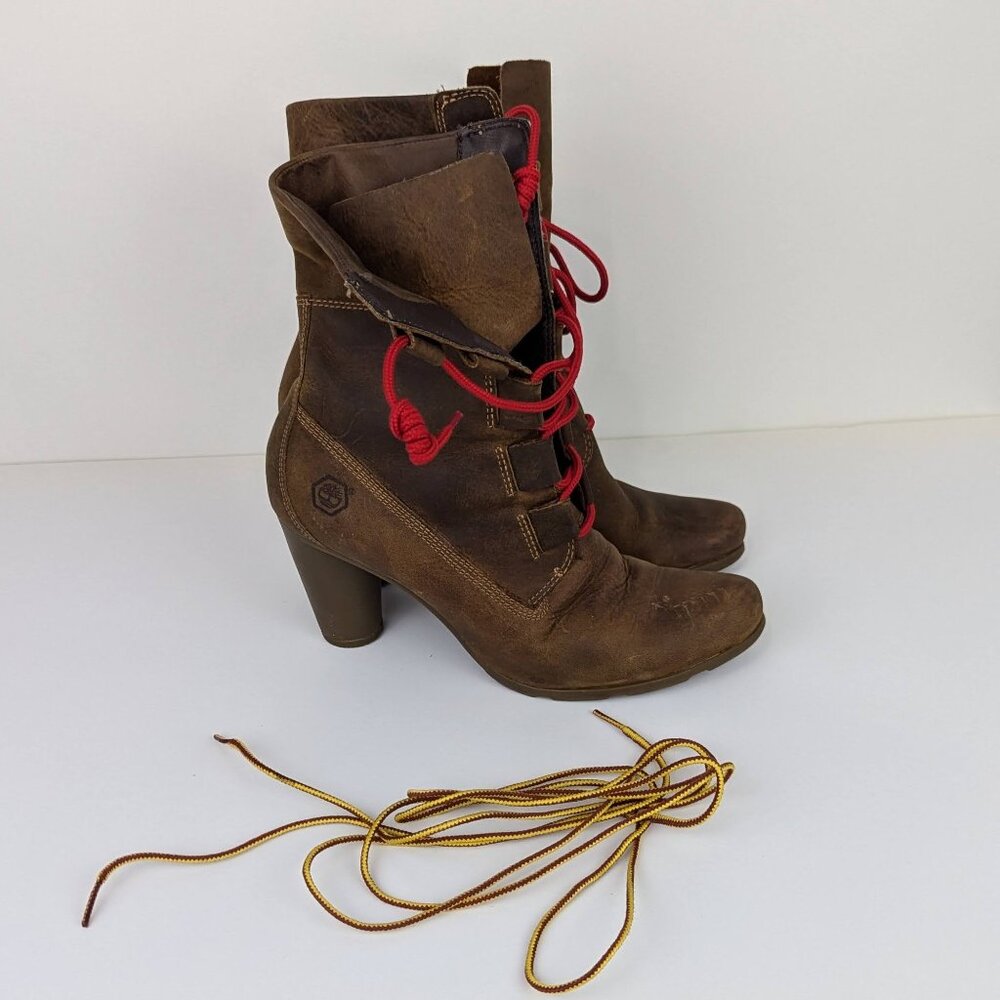 Timberland women's heeled winter boots